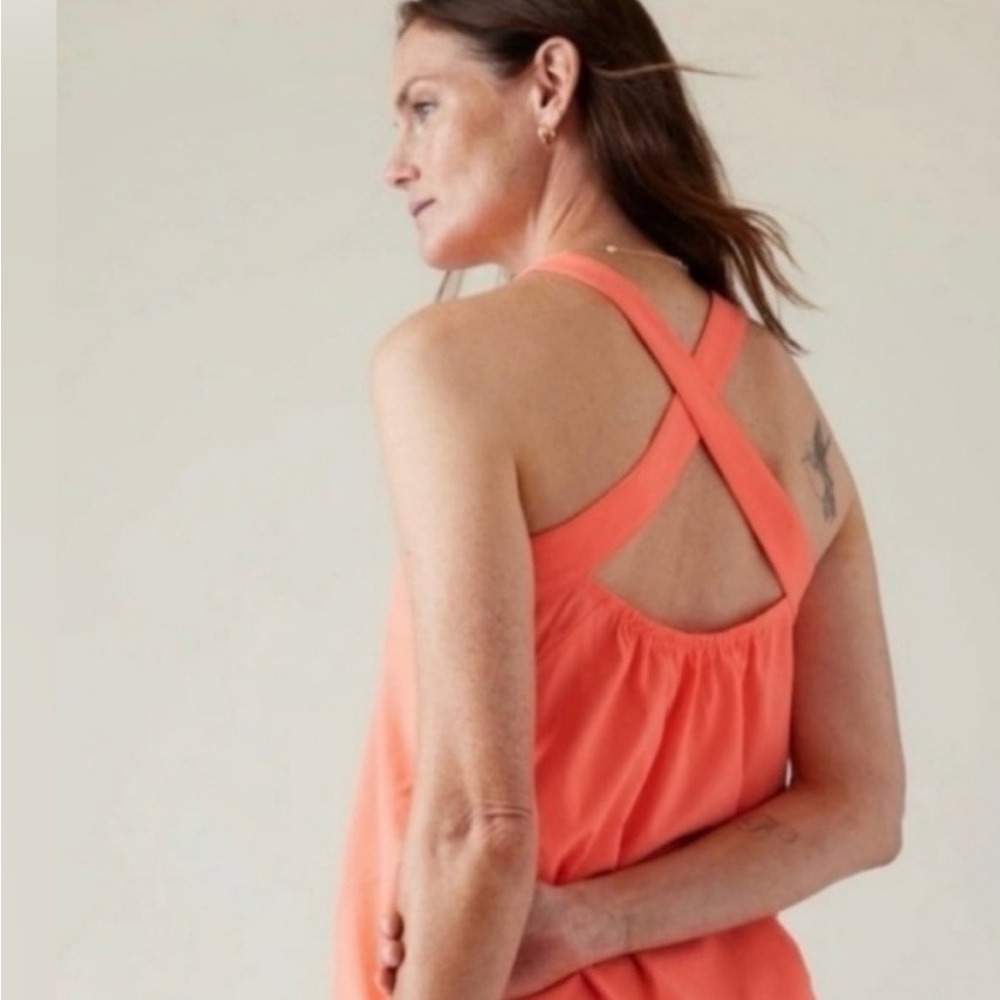 Athleta Coral Cross-Back Tank